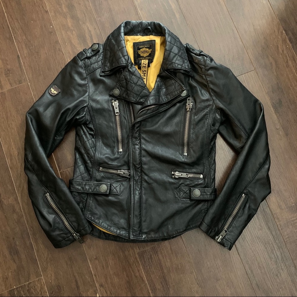 Women’s Motorcycle Jacket - Picture 7 of 16